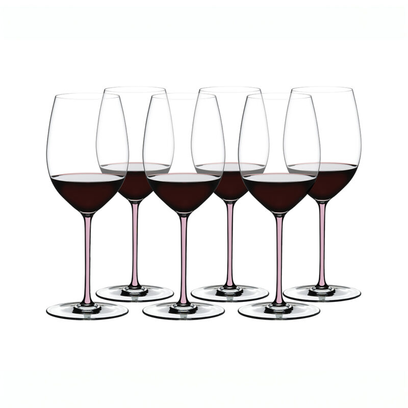 RIEDEL Fatto A Mano Gift Set Cabernet/Merlot - pink