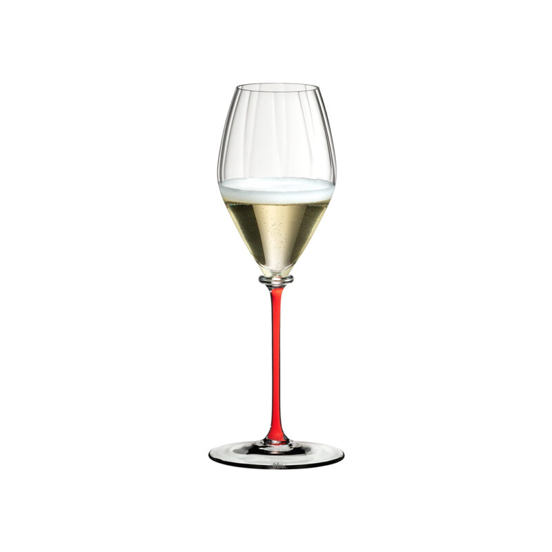RIEDEL Fatto A Mano Performance Champagne Glass - red