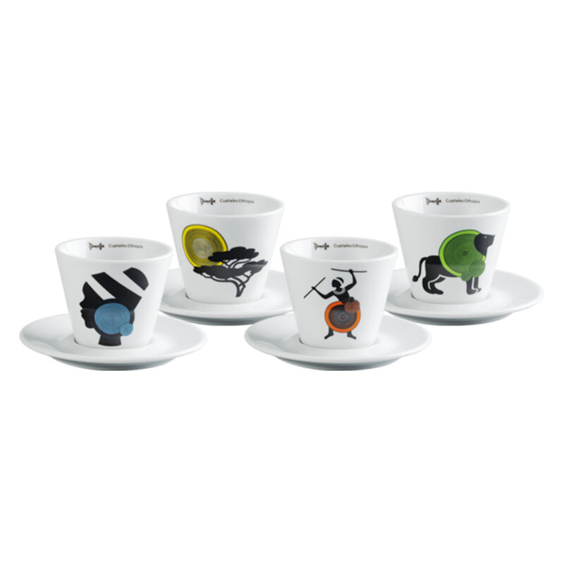 Dimello Cuptales Ethiopia – Cappuccino (4 šoljice)